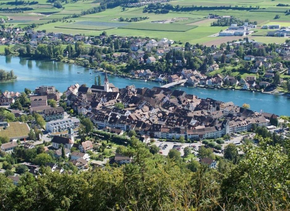 Schoene Einliegerwohnung 200M Vom Wasser Entfernt Stein Am Rhein Exterior foto